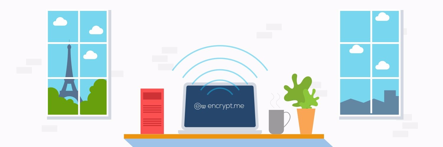 Encrypt.me banner
