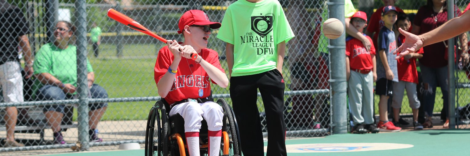Miracle League DFW banner