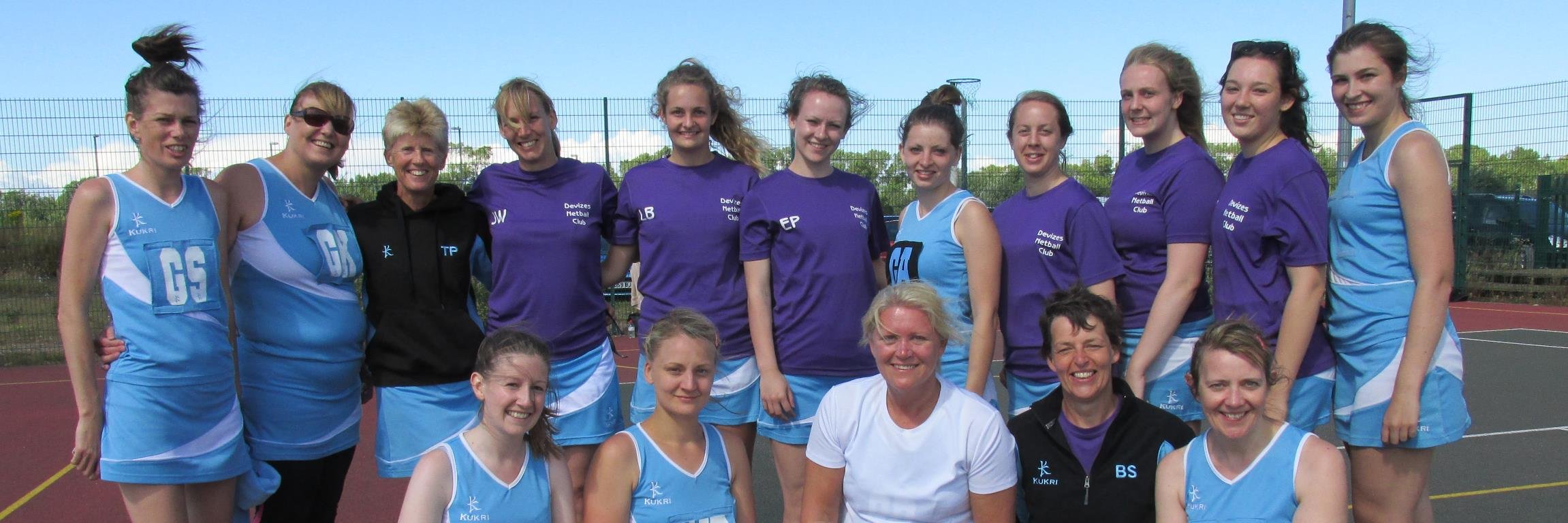 Devizes Netball Club banner