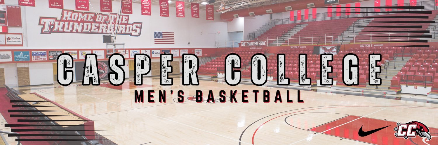 ￼Casper College MBB's banner