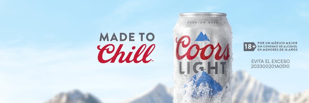 Coors Light México banner