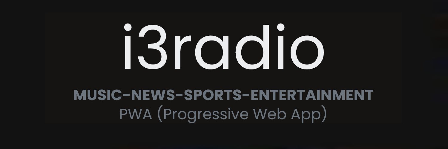 i3radio1's profile banner image