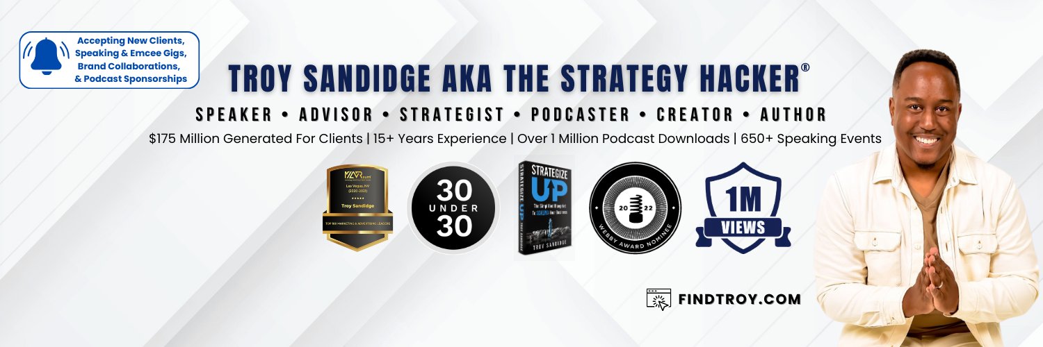 Troy Sandidge banner