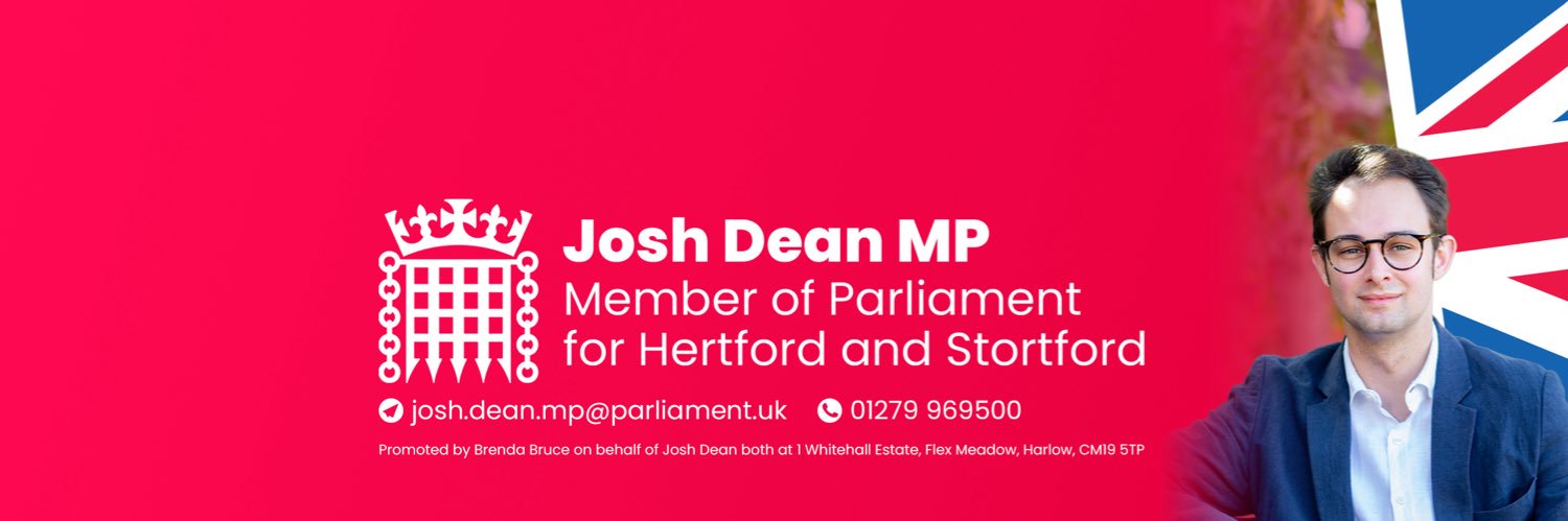 Josh Dean MP banner