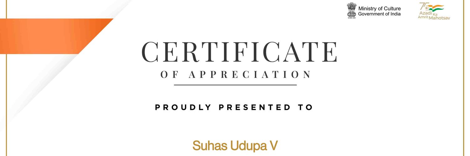 Suhas Udupa V banner