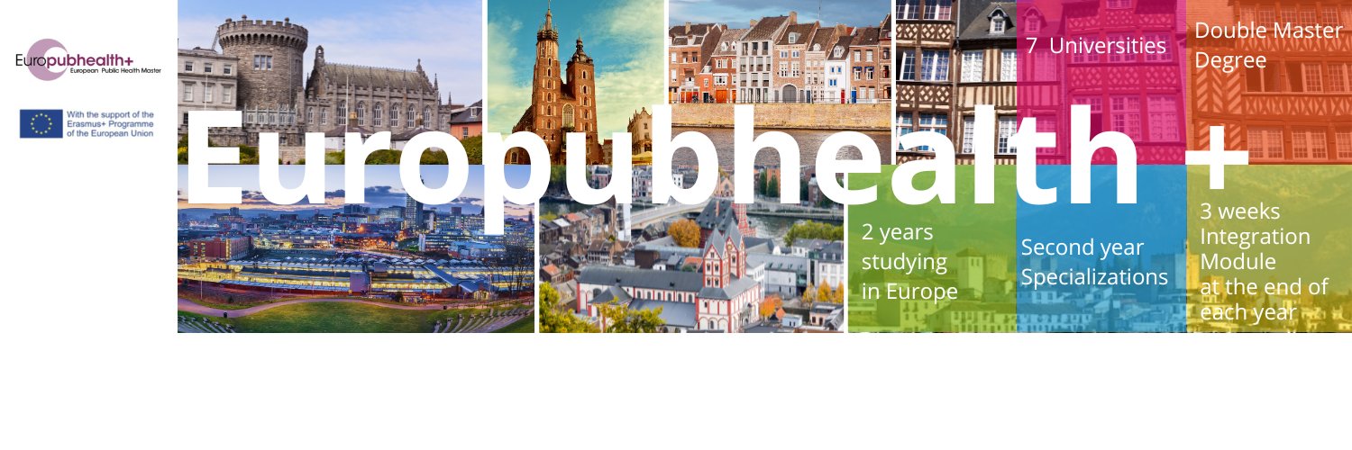 Europubhealth+ (European Public Health Master) Profile Banner