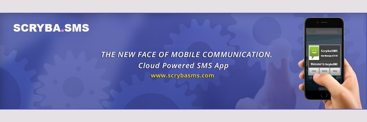 ScrybaSMS's profile banner image