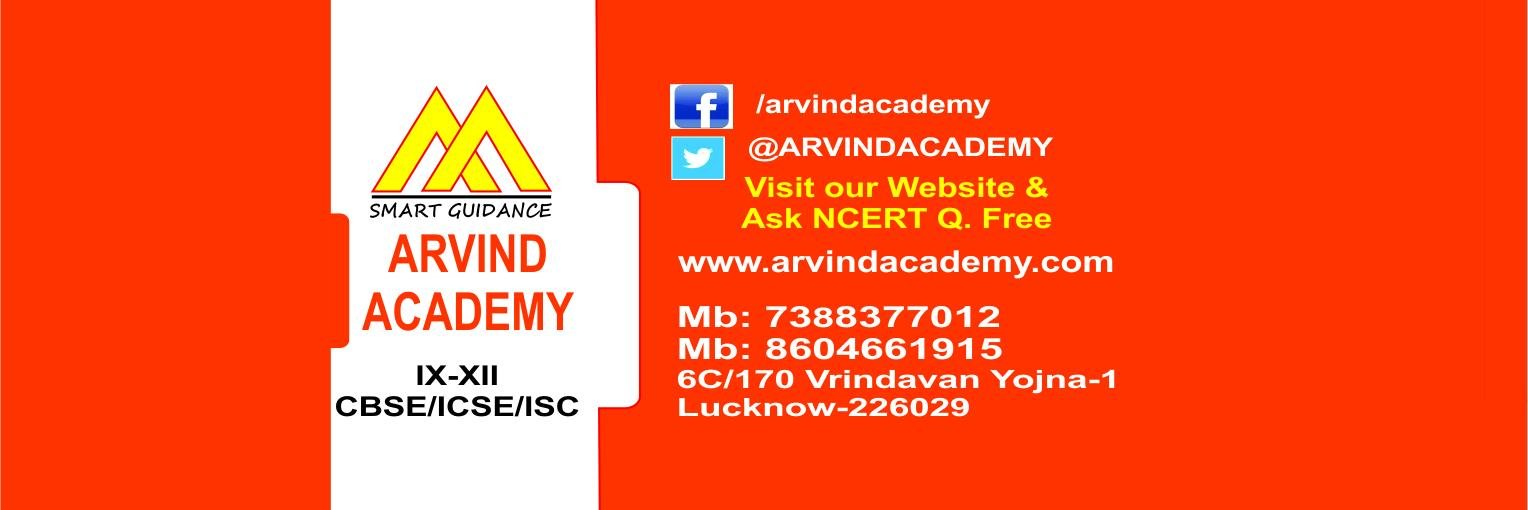 ARVIND ACADEMY banner