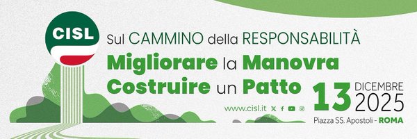 FilcaCisl Profile Banner