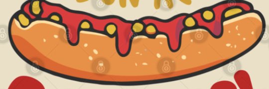 suckin' on a chili dog banner