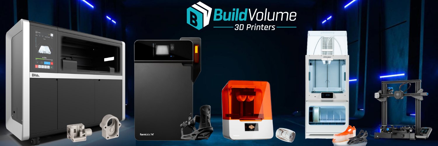 BuildVolume - 3D Printers & 3D Scanners banner