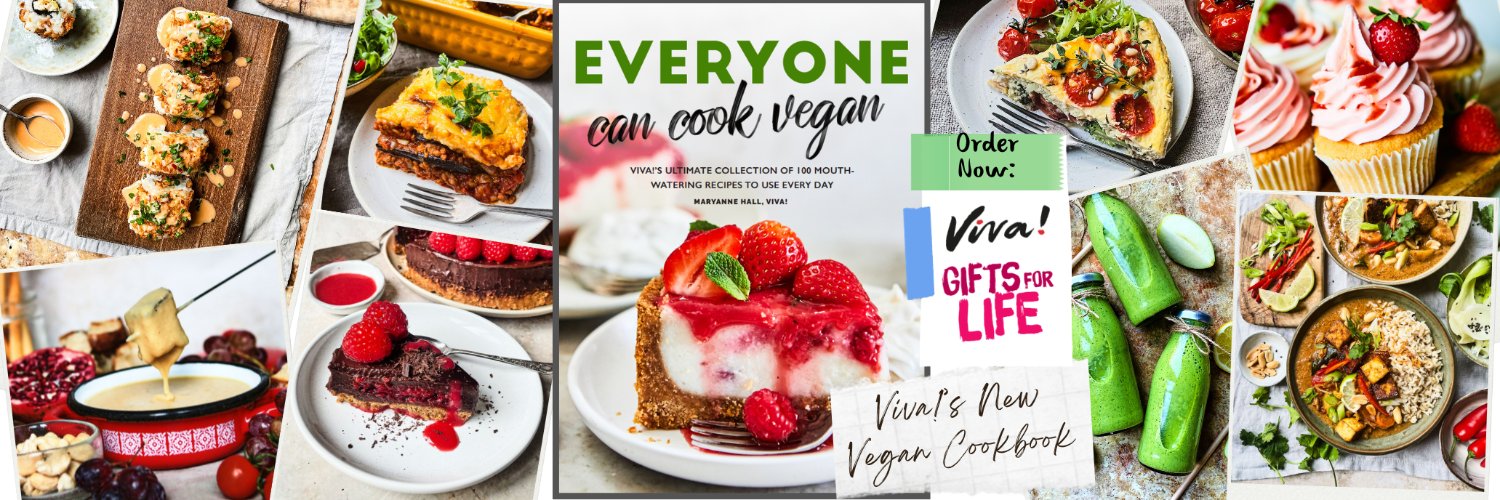 Viva!'s Vegan Recipe Club banner