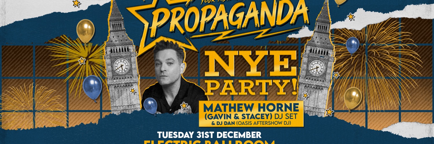 Propaganda London banner