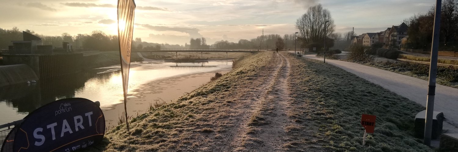Exeter Riverside Parkrun banner