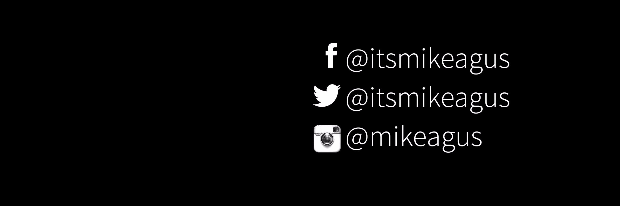 itsmikeagus's profile banner image