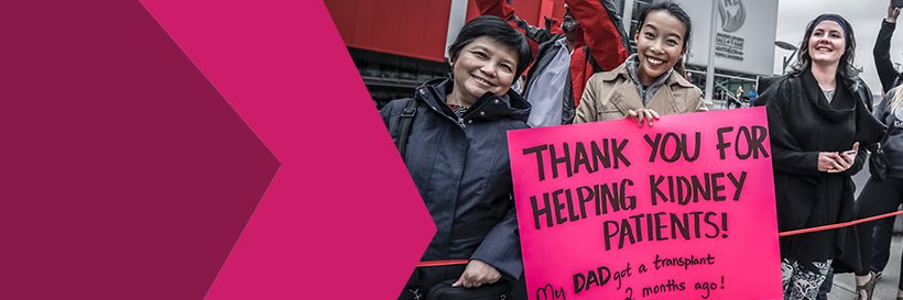 Kidney Foundation banner