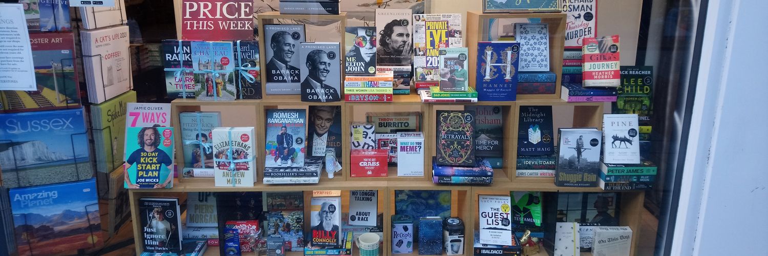 Waterstones Crawley banner