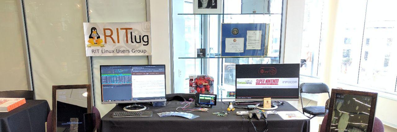 RIT Linux Users Group banner