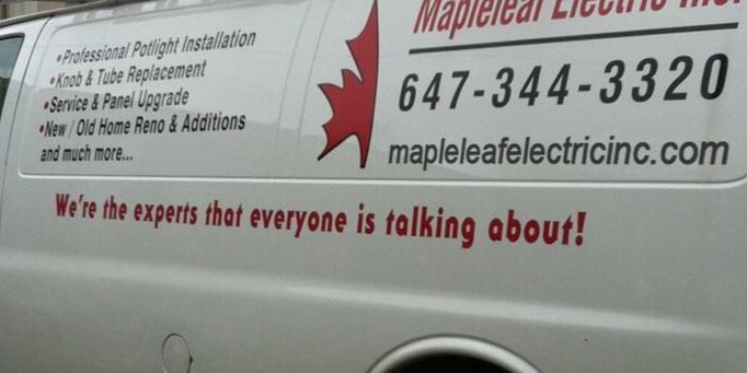 Mapleleaf Electric banner