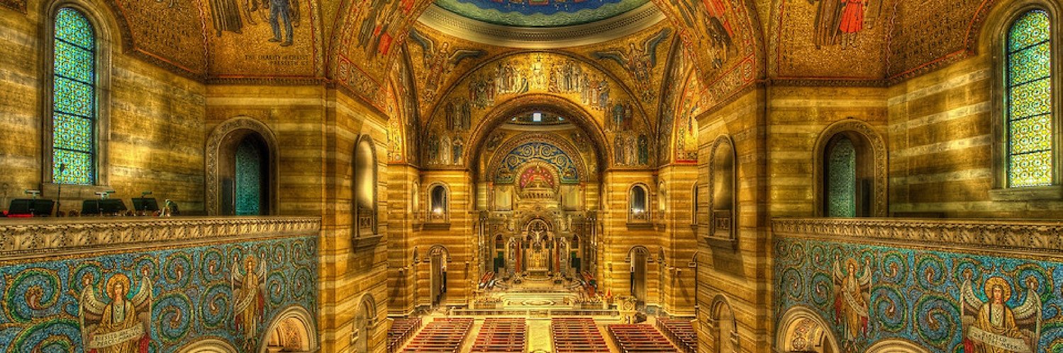 Cathedral Basilica of Saint Louis banner