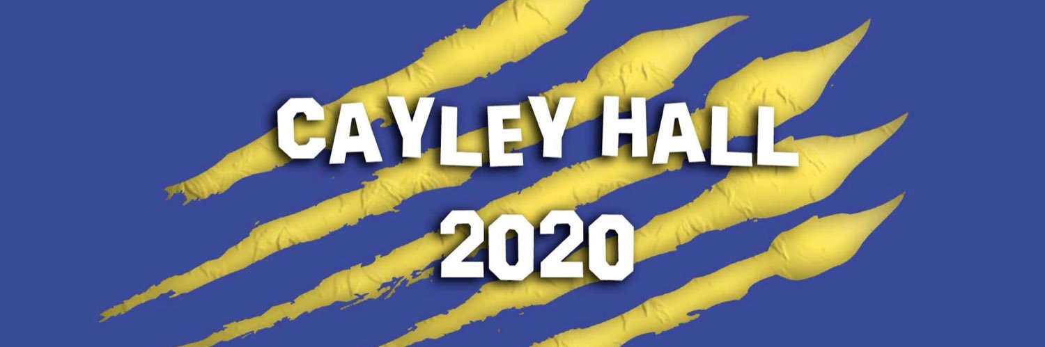 Cayley Hall banner