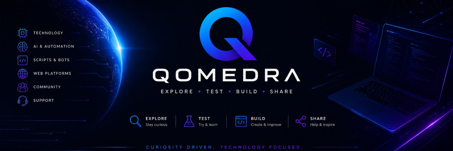 Qomedra's profile banner image