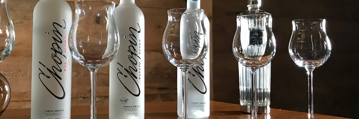 Chopin Vodka banner