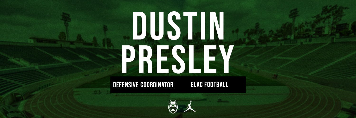 Coach Presley's banner