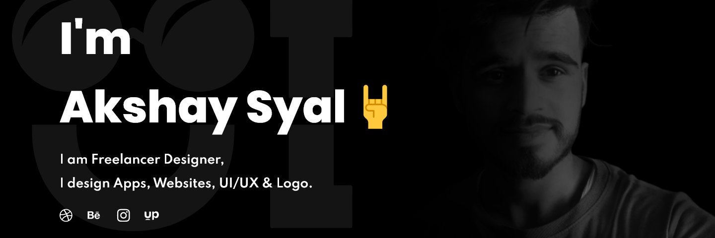 SyalAkshay's profile banner image