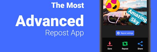 Reposter for Instagram: Download & Save banner