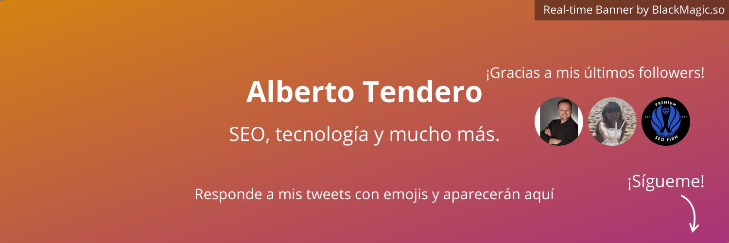 Alberto Tendero banner