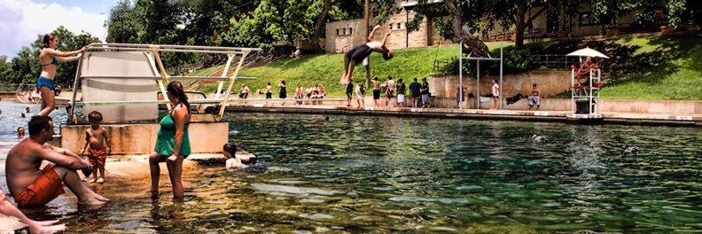 Barton Springs Pool banner