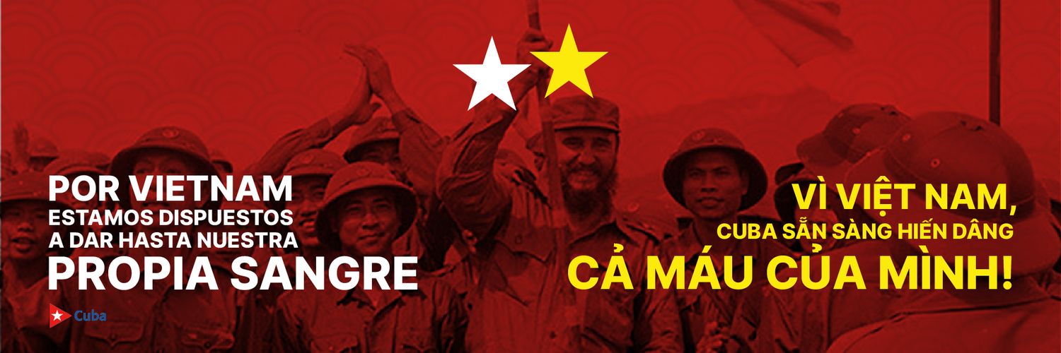 Embajada de Cuba en Vietnam/ Đại sứ quán Cuba banner