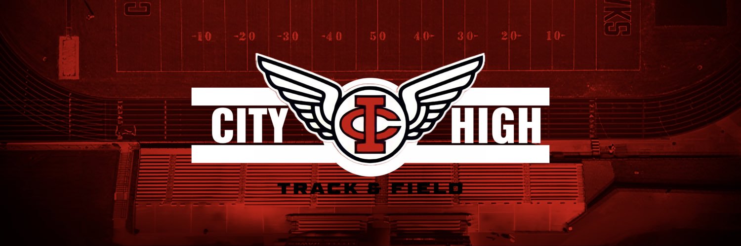 City High Boys Track and Field banner