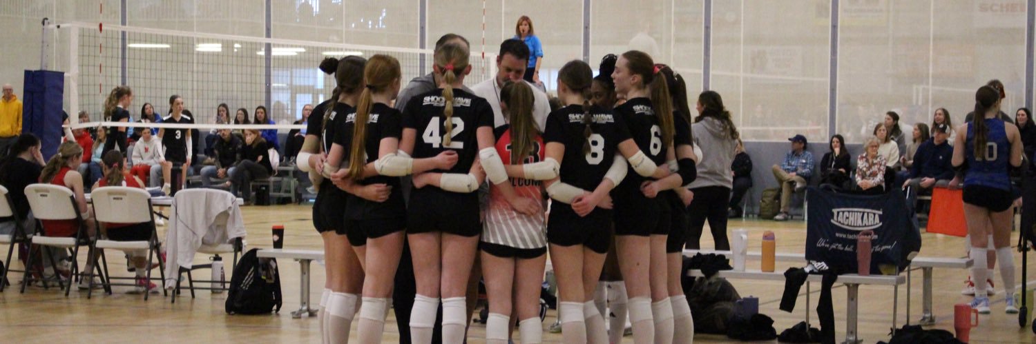 SHOCKWAVE Volleyball banner