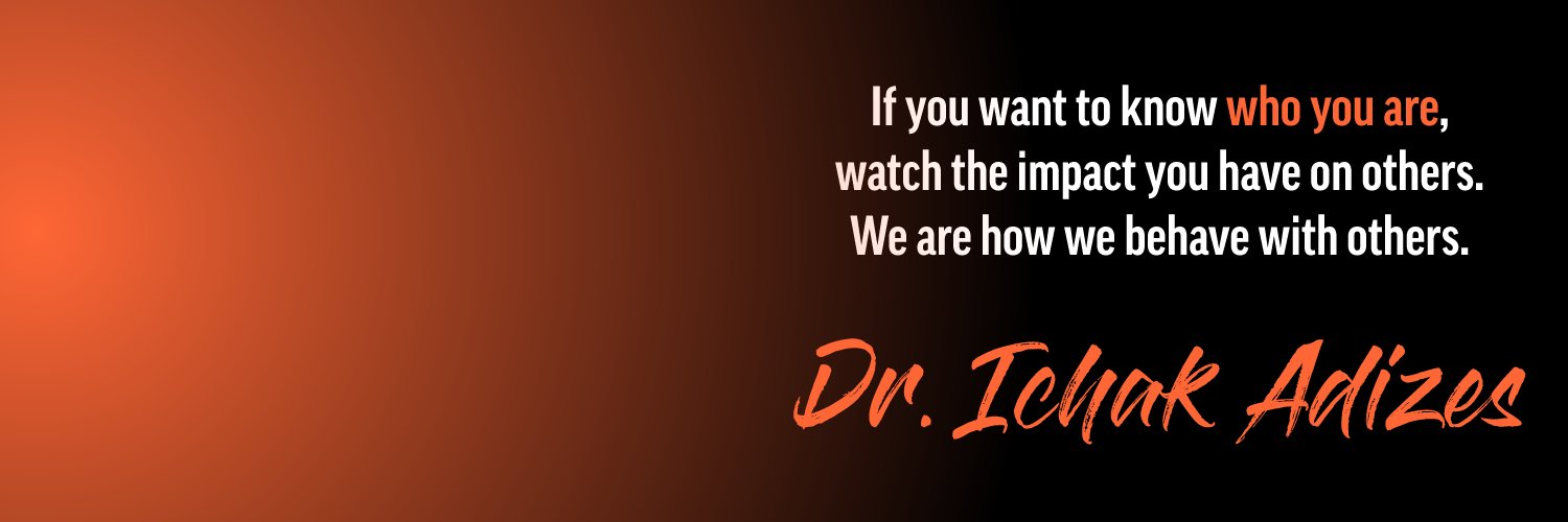 Dr. Ichak Adizes banner