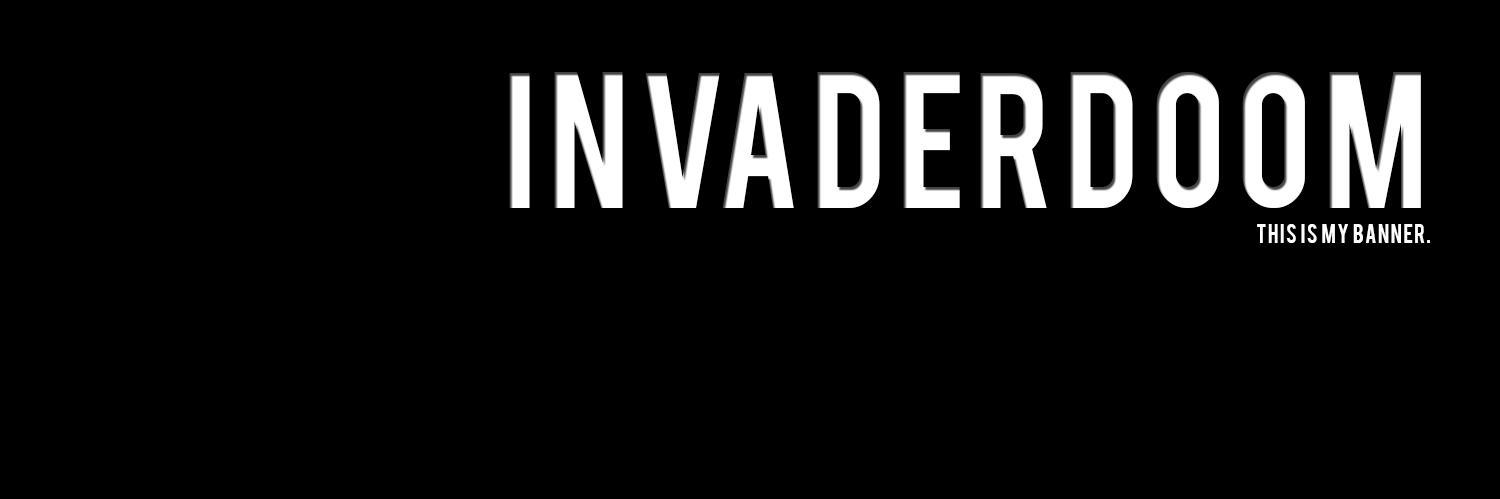InvaderDoomTV's profile banner image