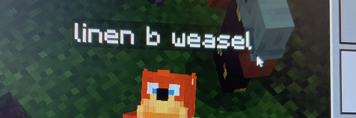 LinenBWeasel's profile banner image