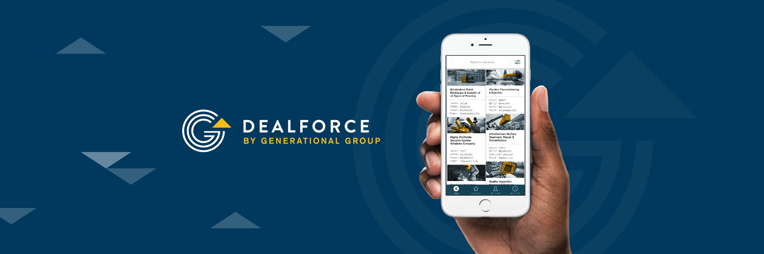 DealForce's profile banner image