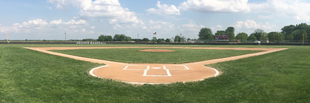Hauser Baseball banner