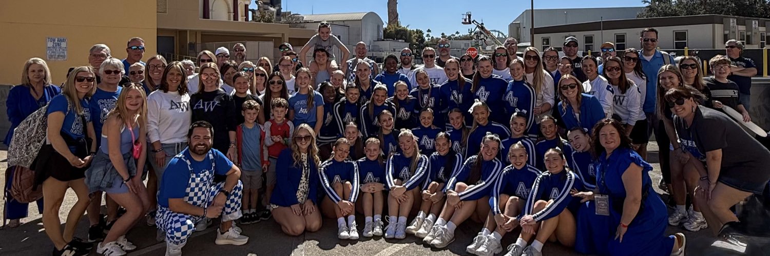 AWHS Cheerleading banner