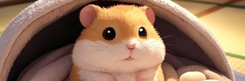 はむham｜ふわっとハムちゃん毎日投稿🐹°•*⁀⭐️ banner