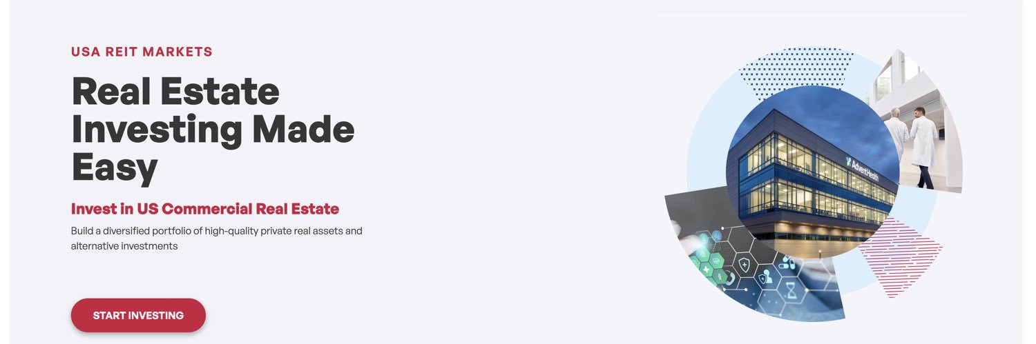 USAREIT's profile banner image