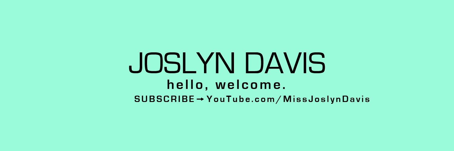 JoslynDavis's profile banner image