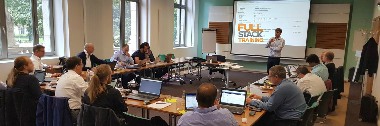 Full Stack Training banner