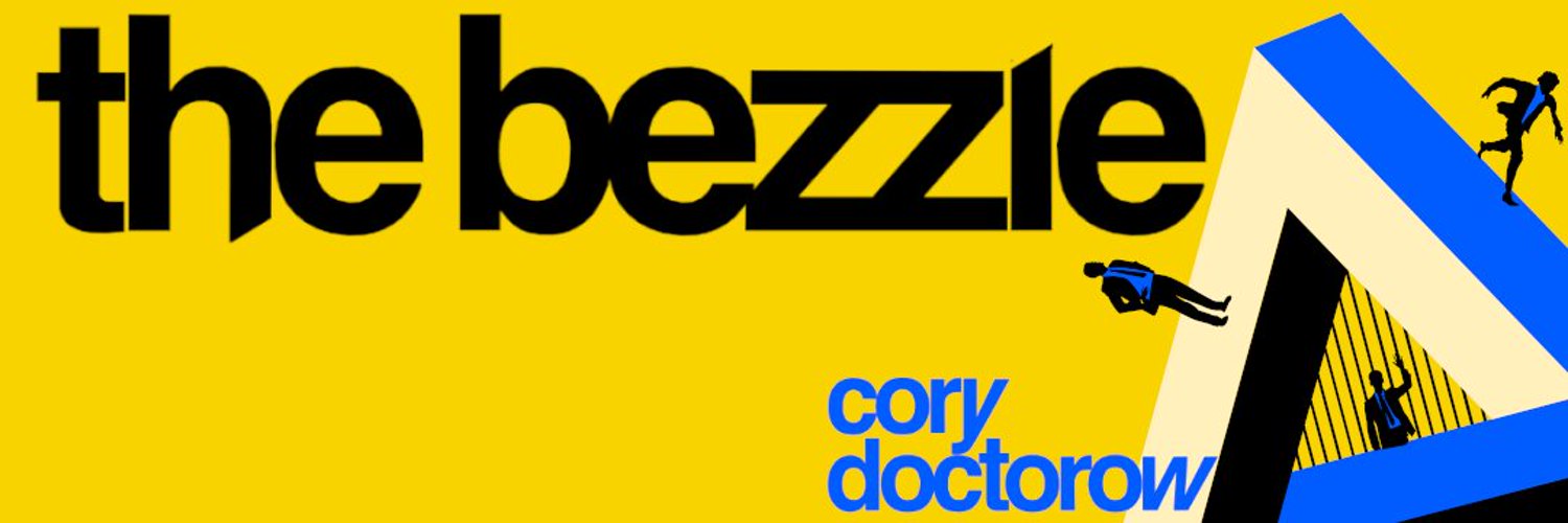 Cory Doctorow NONCONSENSUAL BLUE TICK Profile Banner