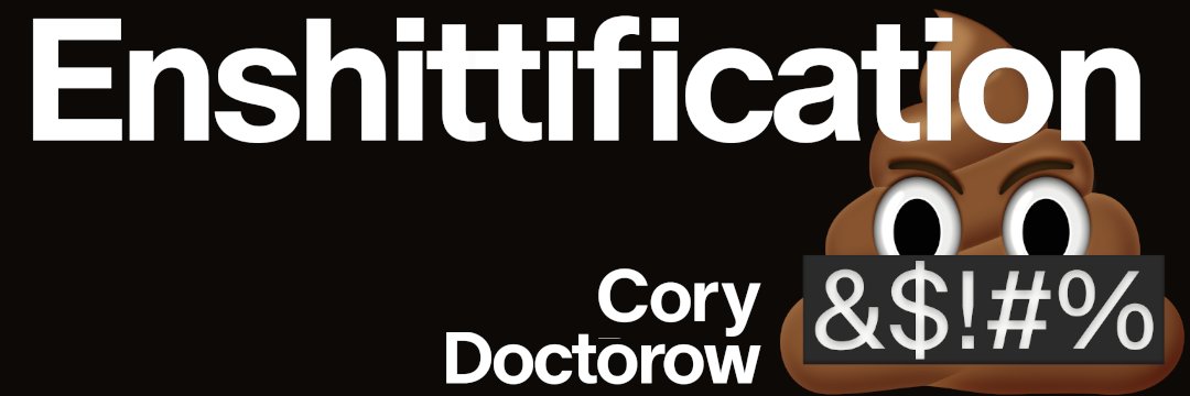Cory Doctorow NO LONGER ON TWIT TER banner