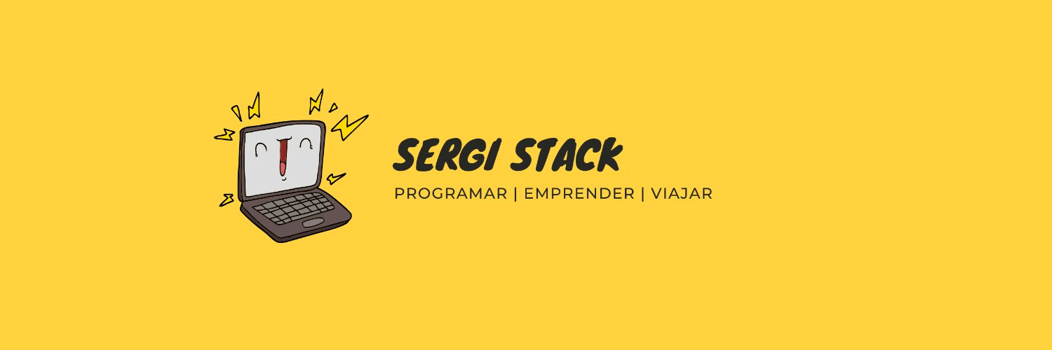 sergistack's profile banner image