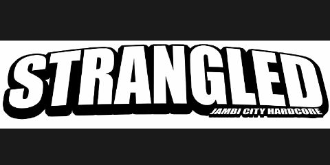 STRANGLED HARDCORE banner