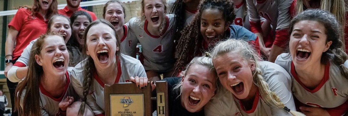 Fishers Girls Volleyball banner